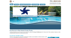 Desktop Screenshot of portorangepools.com